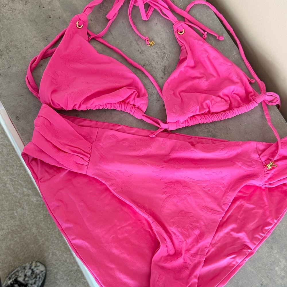 Trina Turk Pink Bikini Set